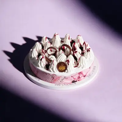 Cherry Mania Ice Cream Cake