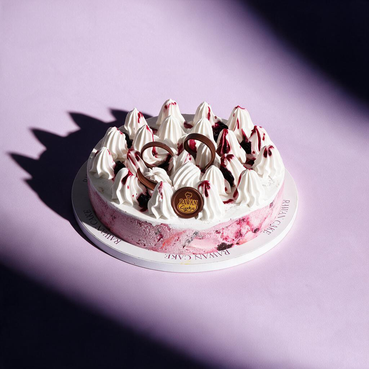Cherry Mania Ice Cream Cake