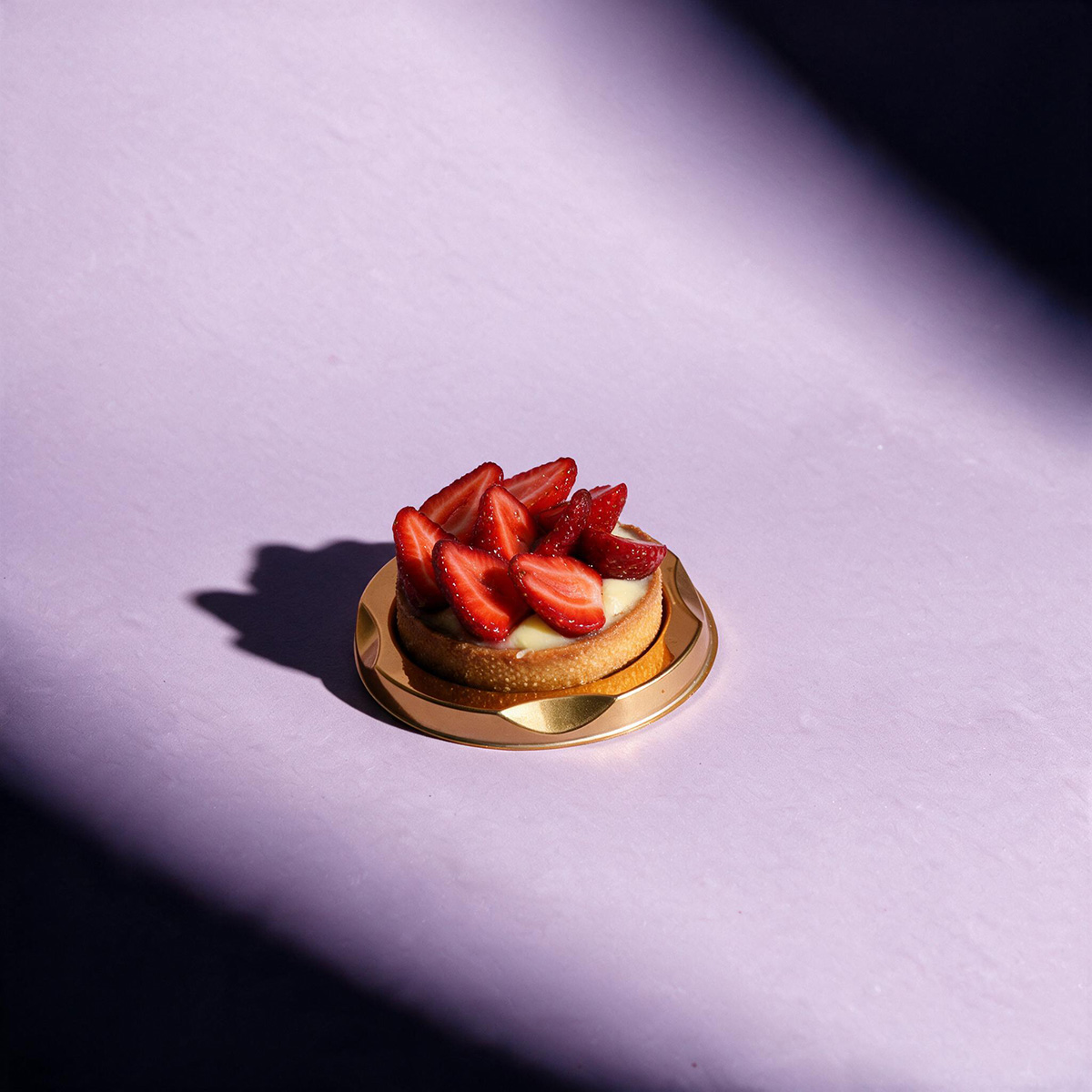 Strawberry Tart Pieces