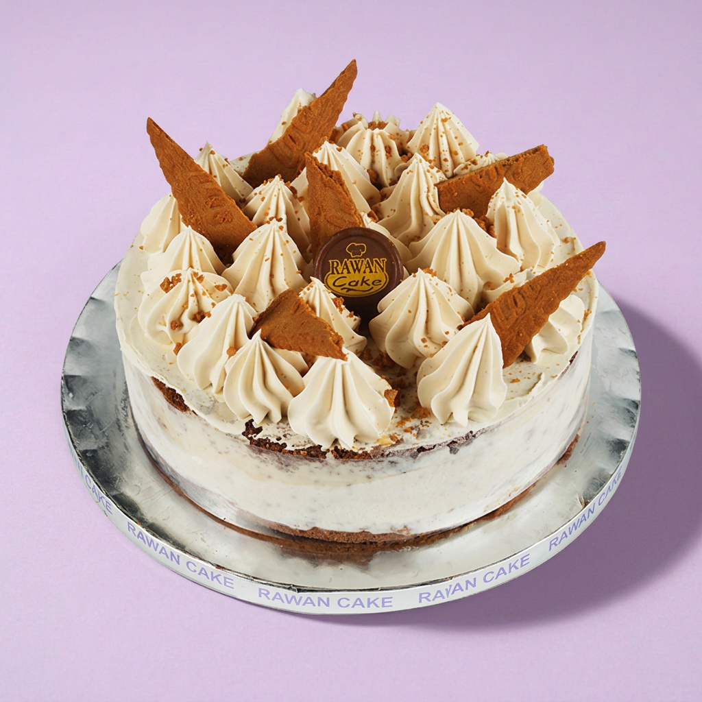 Lotus Ice Cream Cake