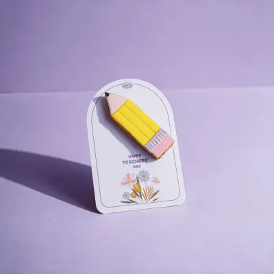 Teacher's Pencil Cookie 