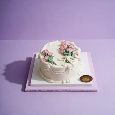 Tulip Bouquet Cake