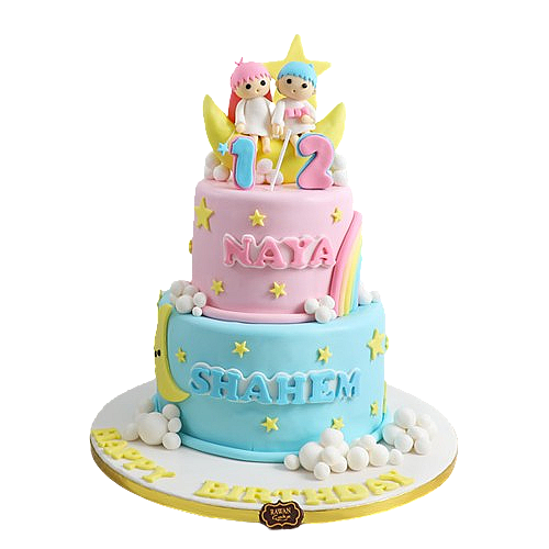 Twins Cake 4