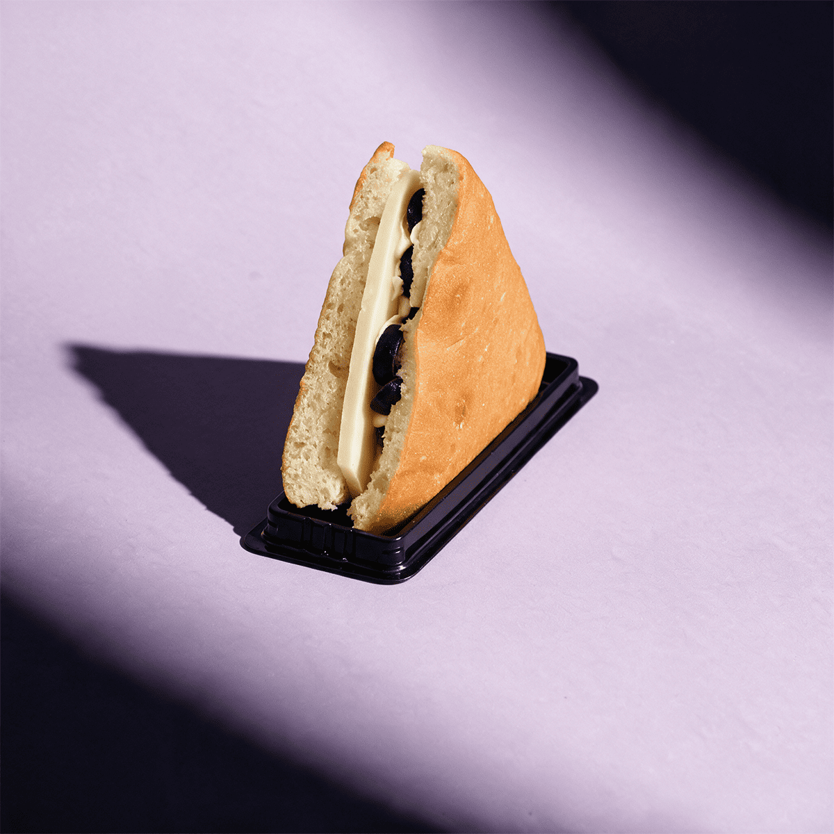 Kashkaval cheese sandwich