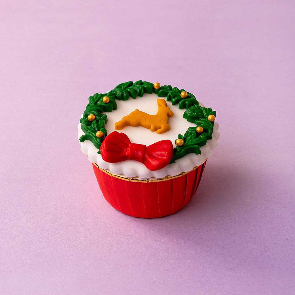 Christmas cupcake 2