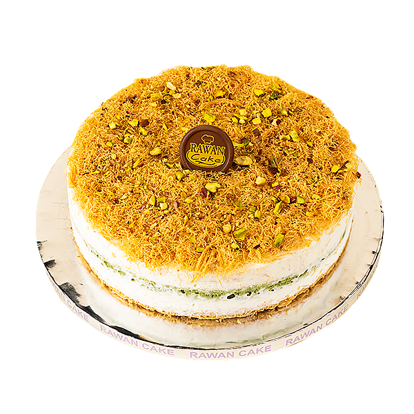 Kunafa Ice Cream Cake