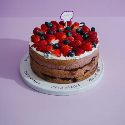 Blueberry Cake With No Added Sugar 