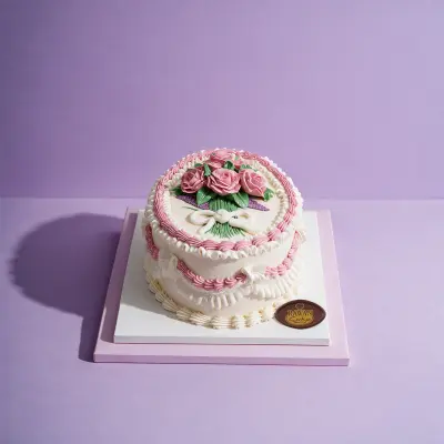 Rose Bouquet Cake