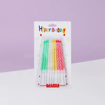 Colored Candles