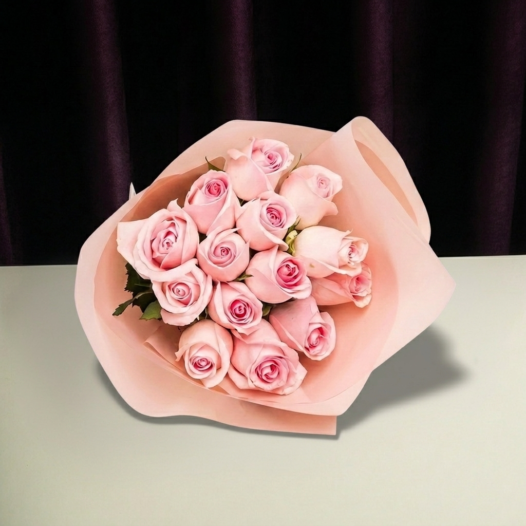 Pink Rose Bouquet