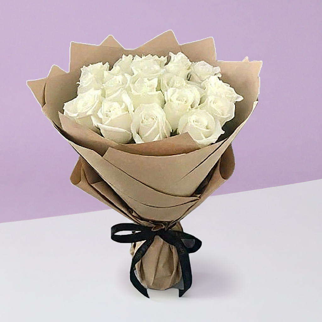 White Rose Bouquet