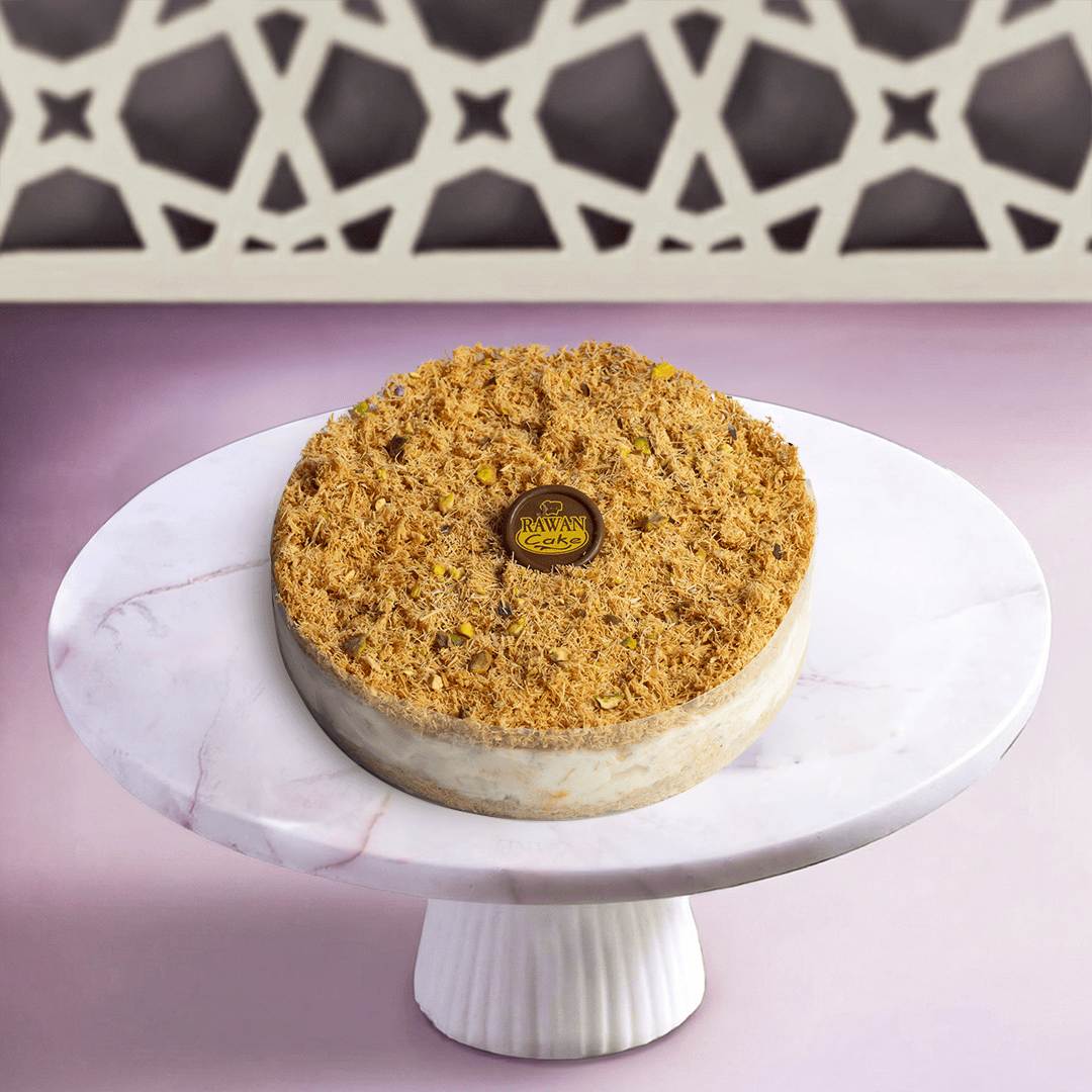 Kunafa Ice Cream Cake