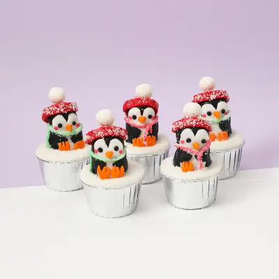 Penguin Cupcakes
