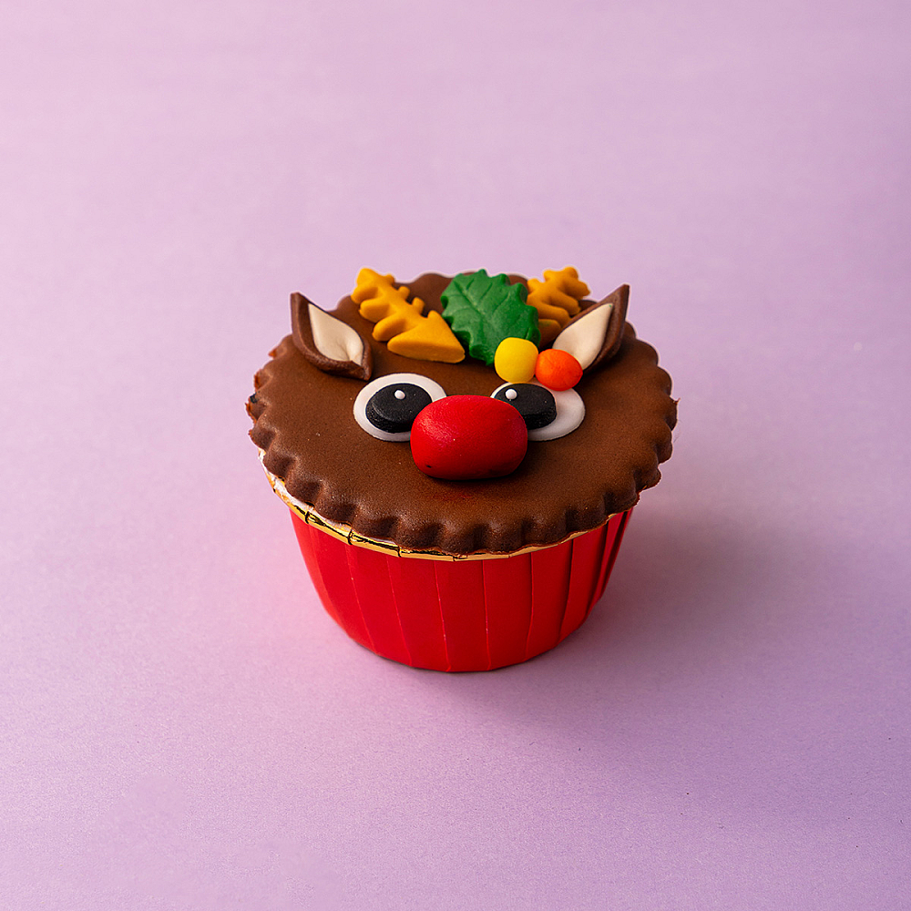 Christmas cupcake 1