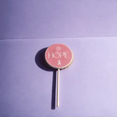 Pink October Cookie 7