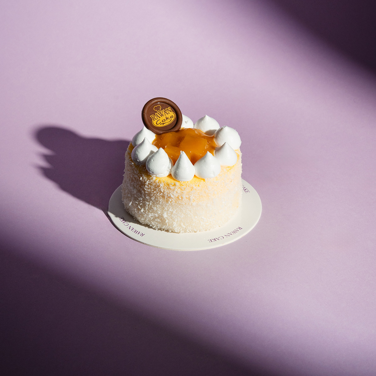Coco Mango Mousse Cake
