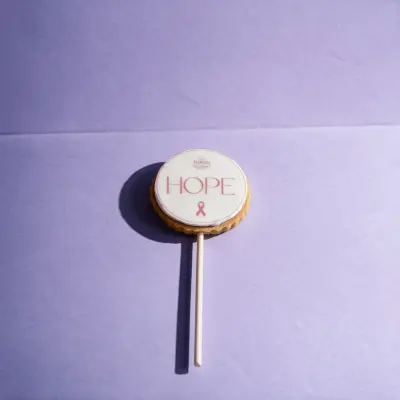 Pink October Cookie 8