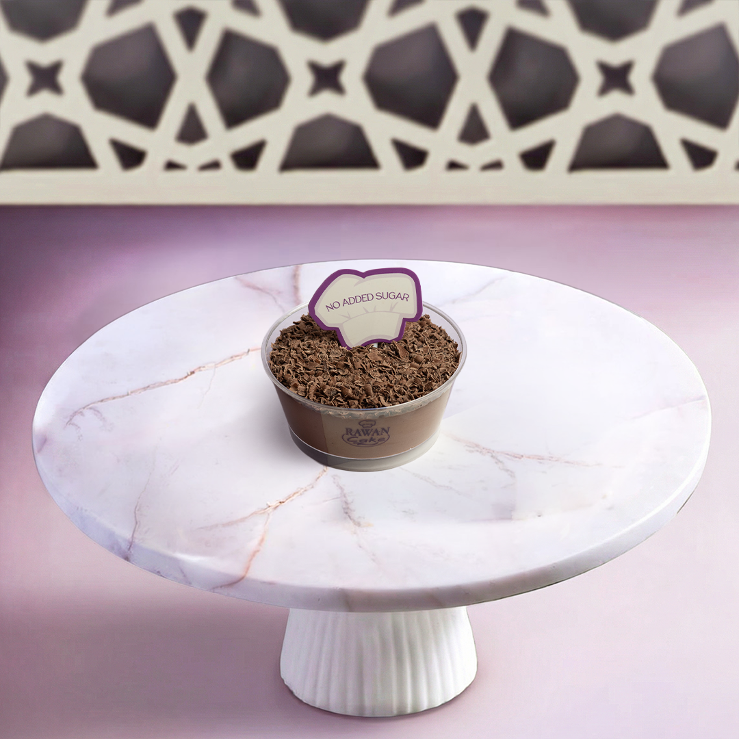 Chocolate Muhallabia Without Added Sugar