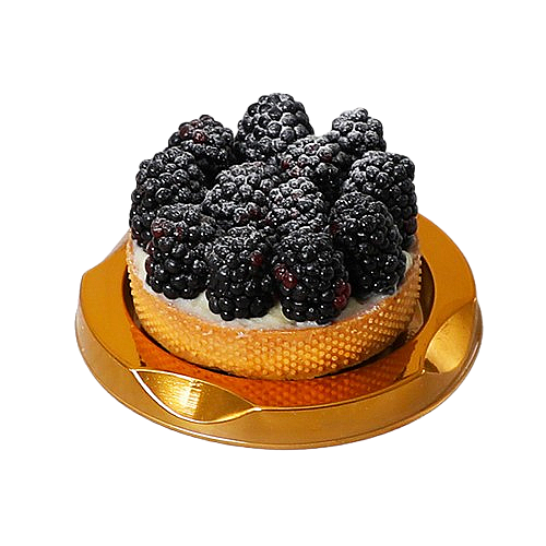 Blackberry Tart Pieces