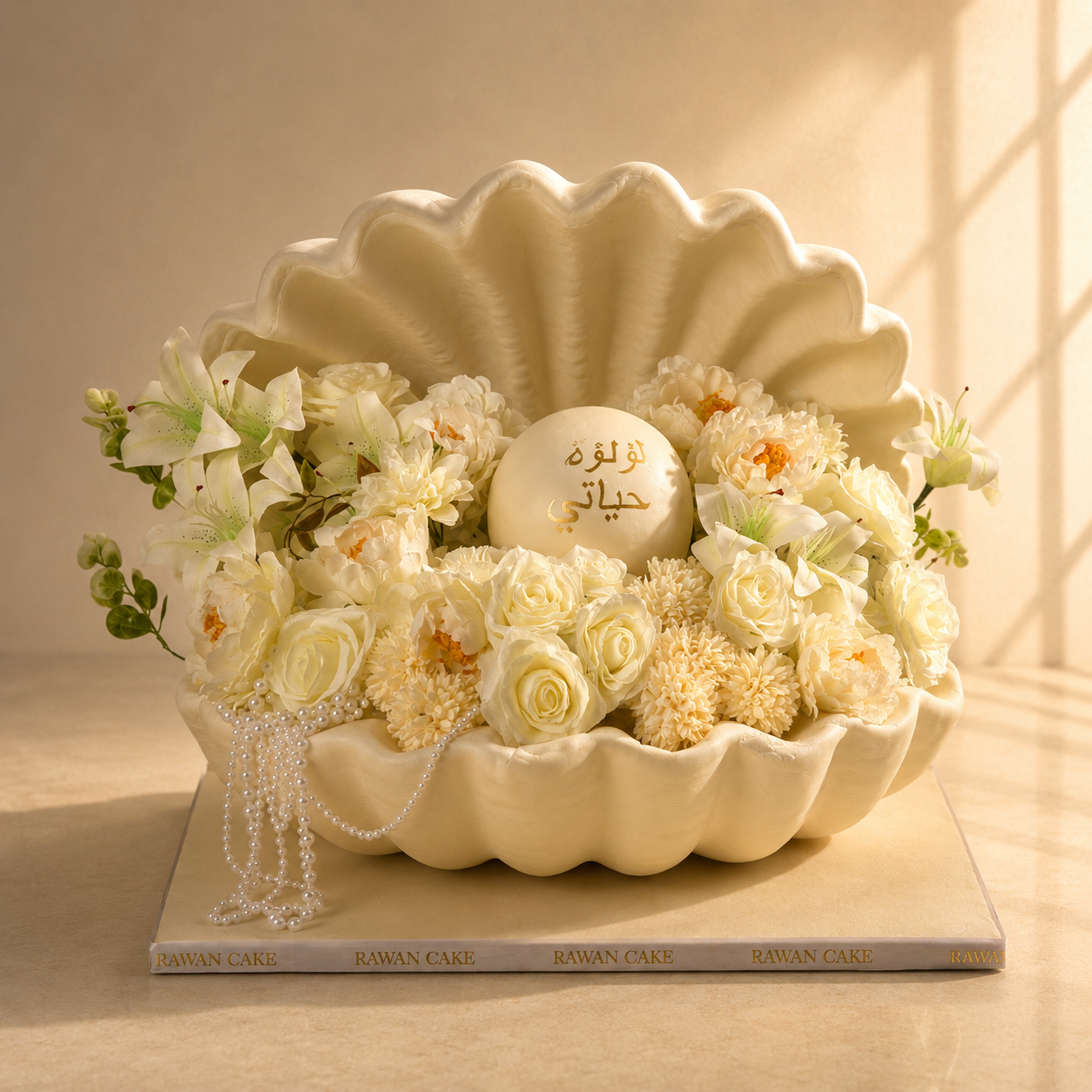 Pearl Wedding Cake